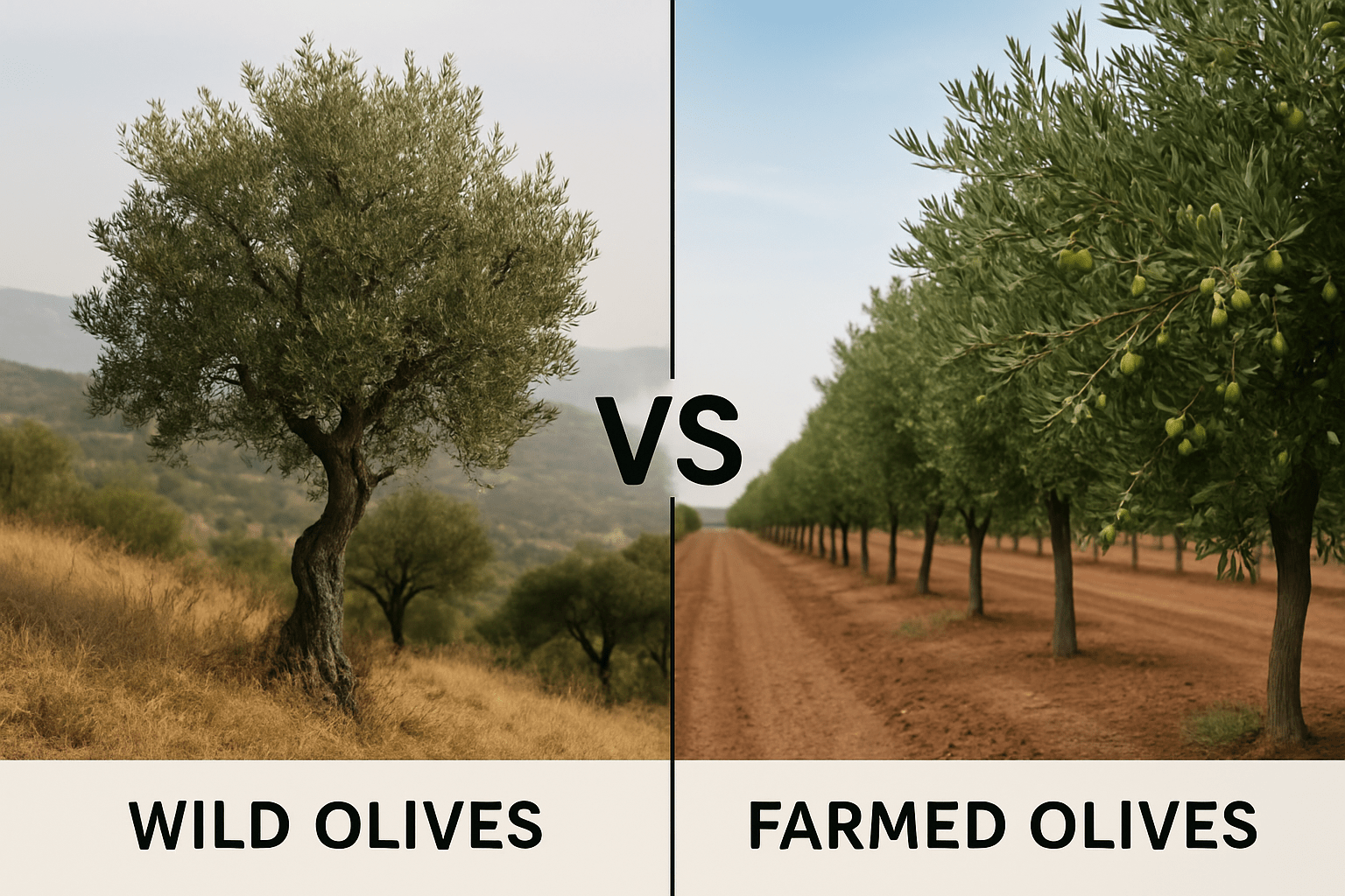 Farmed GMO vs. Wild Non‑GMO Olive Oil: Understanding the Clear Distinctions - Orgalish