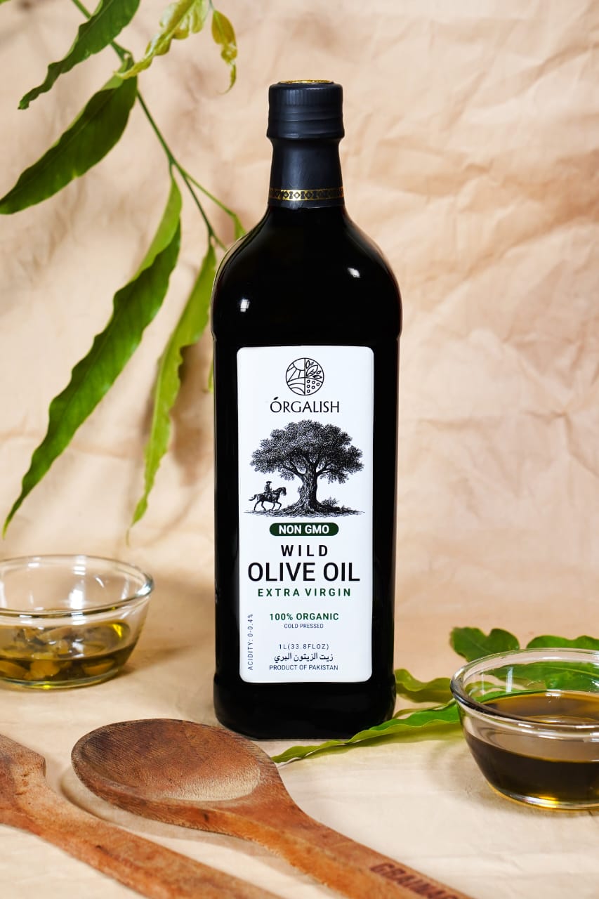Virgin Wild Olive Oil – Cold Pressed 750ml (Glass Packaged)