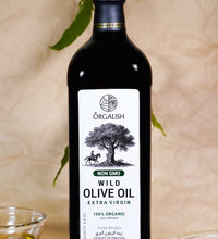 Virgin Wild Olive Oil – Cold Pressed 750ml (Glass Packaged)