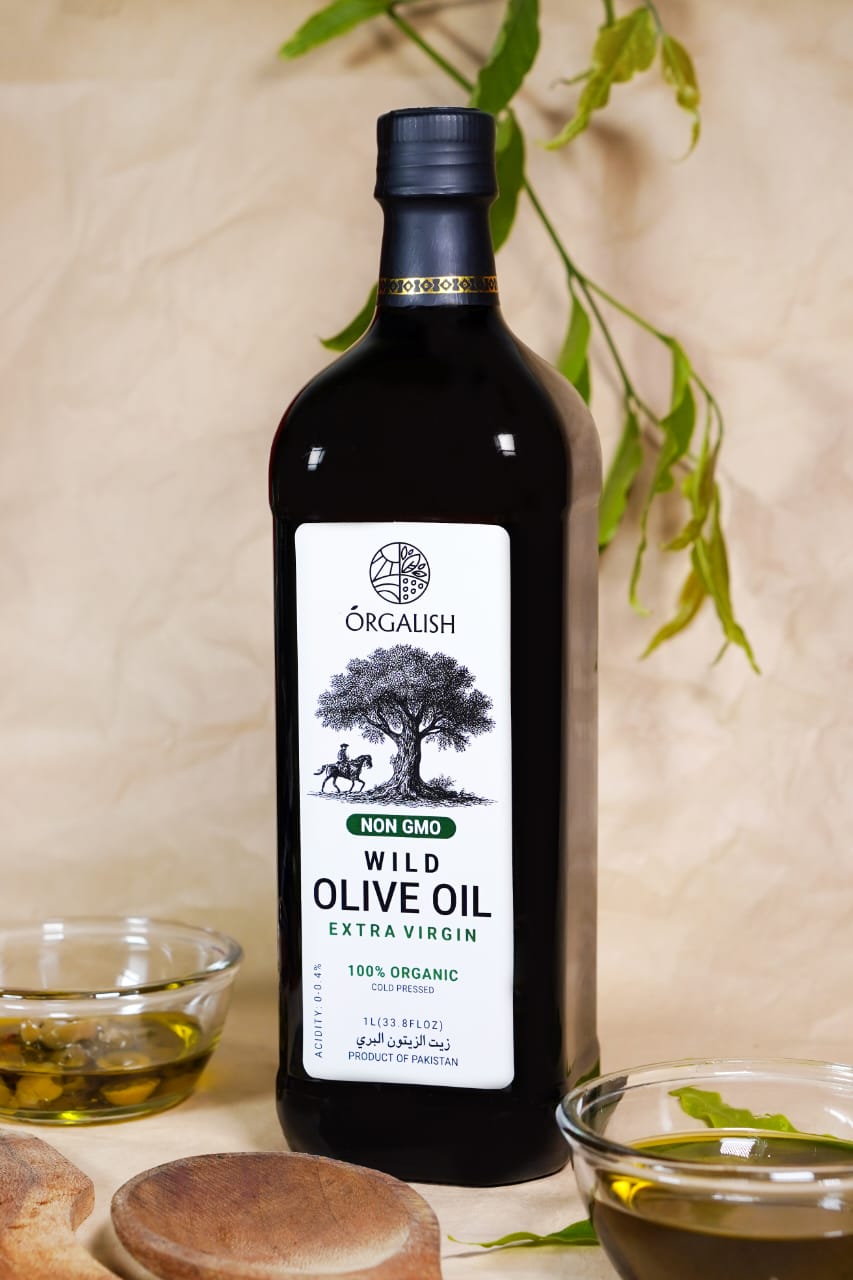 Virgin Wild Olive Oil – Cold Pressed 750ml (Glass Packaged)