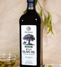 Virgin Wild Olive Oil – Cold Pressed 750ml (Glass Packaged)