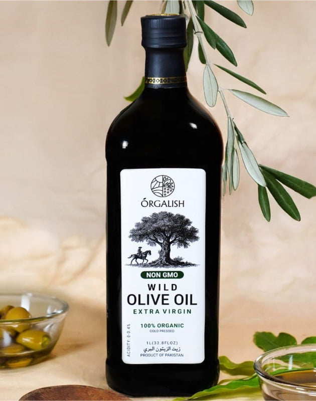 Virgin Wild Olive Oil – Cold Pressed 750ml (Glass Packaged)