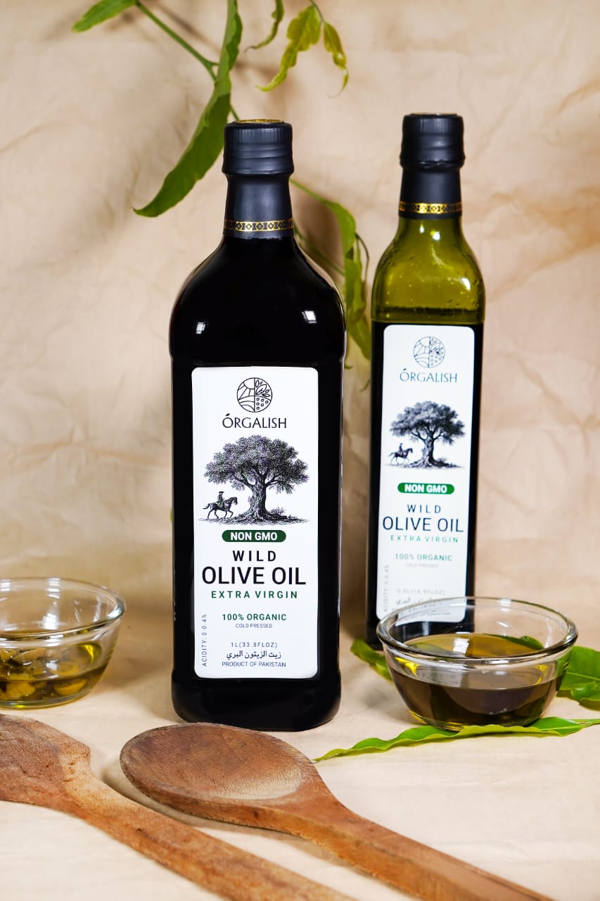 Virgin Wild Olive Oil – Cold Pressed 750ml (Glass Packaged)