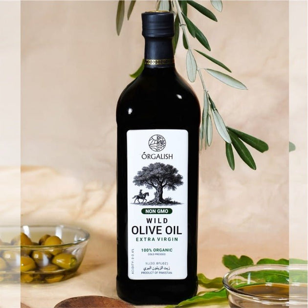 Virgin Wild Olive Oil – Cold Pressed 750ml (Glass Packaged)